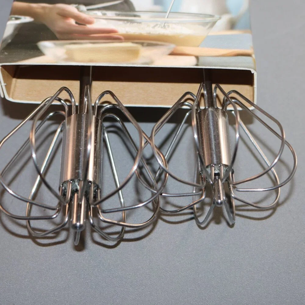 CWC Cook with Color 2-piece whisk set stainless steel NIP